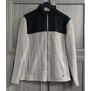 G H Bass Womens Full Zip Jacket Sweater